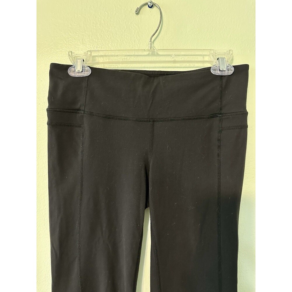 Athleta Straight Up crop leggings Sz Medium in Black style #983309 - Picture 3 of 11